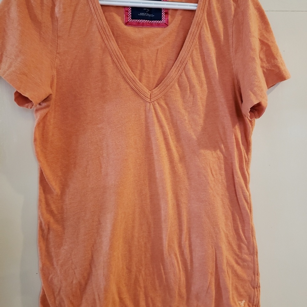 American Eagle V-neck pullover top